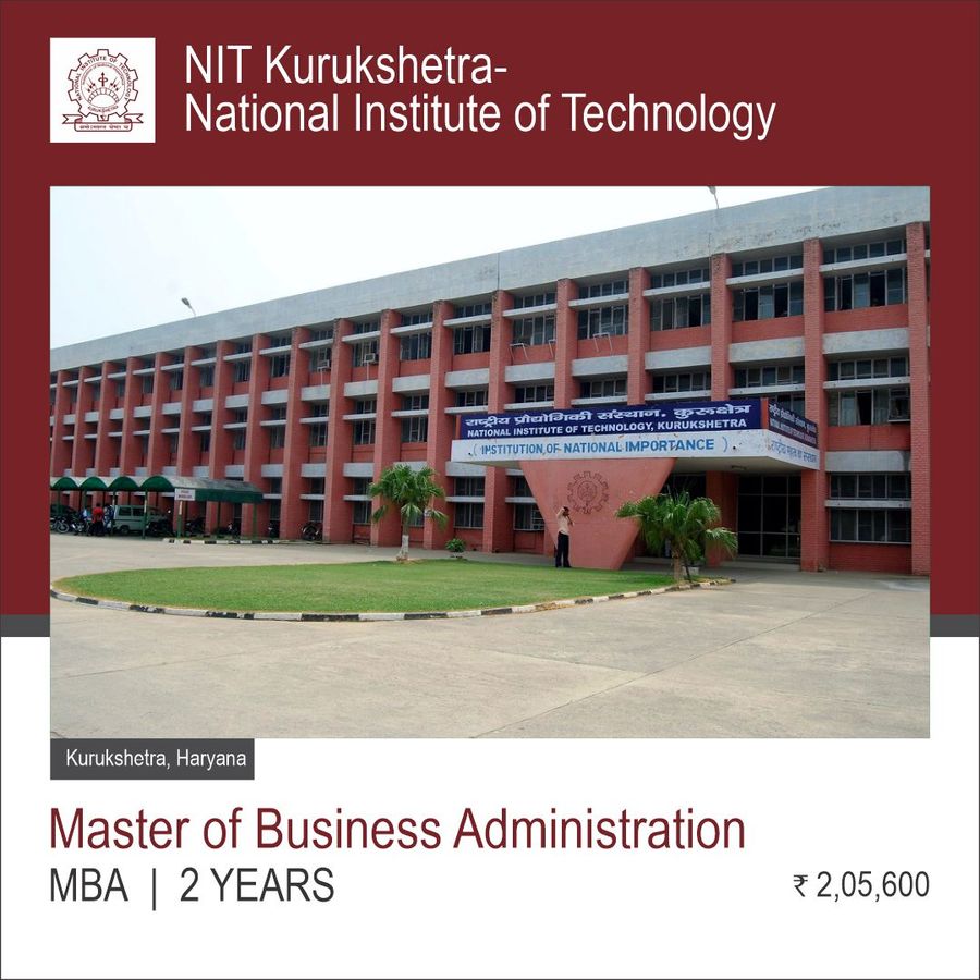 Master of Business Administration at National Institute of Technology - Rourkela, Orissa - Other